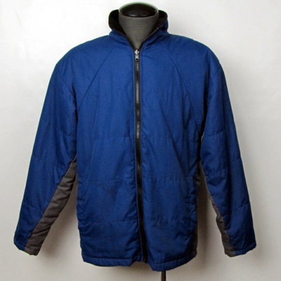 Athletic Works Jackets & Coats Athletic Works Blue Zip Mens
